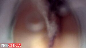 Sperma wcipce: Eine versteckte Kameraansicht einer Überraschung mit Creampie