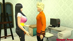 Gros seins et jeu anal dans une vidéo familiale Mangaura