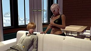 Najlepší orálny sex a análny sex v 3D animácii