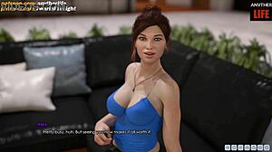 Lust Academy's nieuwe update: Grote borsten en kont neuken in 3D