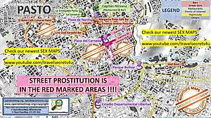 Explore o mundo da prostituição colombiana com este mapa detalhado