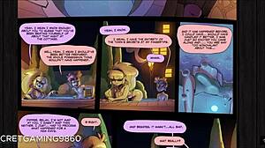 Gravity Falls'tan göğüslü hentai karakteri Pacifica, anime macerasında büyük bir yarrağın tadını çıkarıyor
